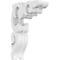 Ekena Millwork Kendall Architectural Grade PVC Corbel, 1 7/8"W X 4 1/2"D X 7"H CORP01X04X07KD - alternate 1